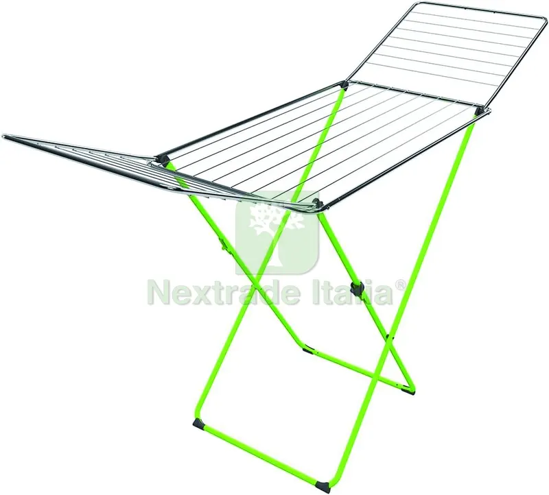 Vileda STENDIBIANCHERIA A CAVALLETTO RAINBOW cm. 199x55x93 h Stenditura mt. 20 Col. Assortiti — Stendibiancheria e bucato — rif. FERX.VIT57623
