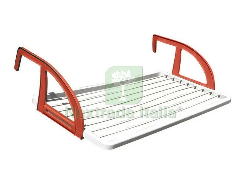 STENDIBIANCHERIA DA BALCONE IN RESINA cm. 105 x55x26 h Stenditura mt. 10 — Stendibiancheria e bucato — rif. FERX.VIT14599 STENDIBIANCHERIA DA BALCONE IN RESINA cm. 105 x55x26 h Stenditura mt. 10 — Stendibiancheria e bucato — rif. FERX.VIT14599