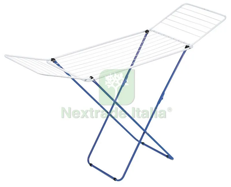 Stendibiancheria a Cavalletto Jolly cm. 180x55x96 h Stenditura mt. 18 — Stendibiancheria e bucato — rif. FERX.VIT21836 Stendibiancheria a Cavalletto Jolly cm. 180x55x96 h Stenditura mt. 18 — Stendibiancheria e bucato — rif. FERX.VIT21836