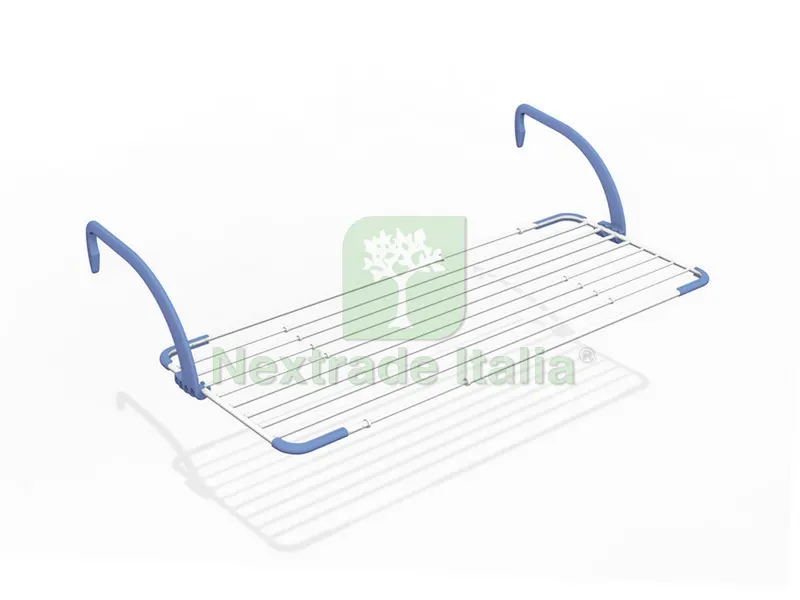 Stendibiancheria da Balcone Brezza Extend cm. 192x55x30 h Stenditura mt. 20 188 — Stendibiancheria e bucato — rif. FERX.VIT26545 Stendibiancheria da Balcone Brezza Extend cm. 192x55x30 h Stenditura mt. 20 188 — Stendibiancheria e bucato — rif. FERX.VIT26545