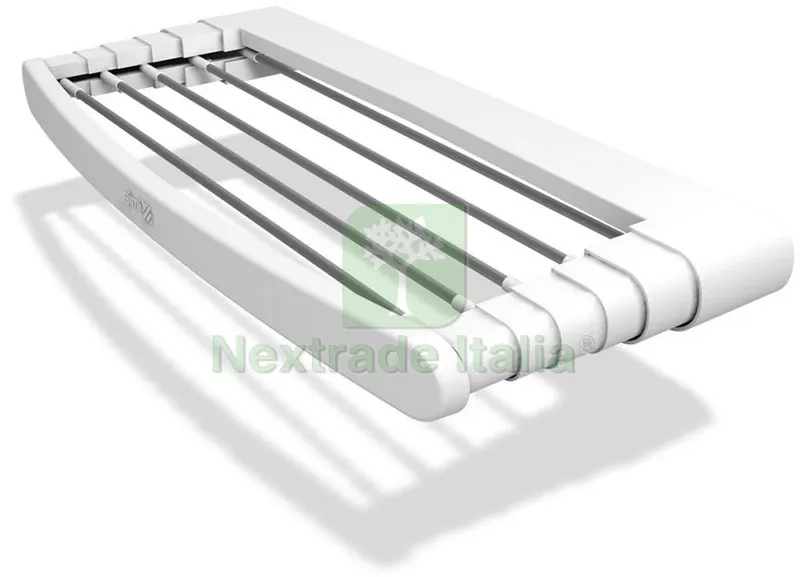 STENDIBIANCHERIA DA PARETE TELEPACK 70 cm. 70x38x6 h Stenditura mt. 5 — Stendibiancheria e bucato — rif. FERX.VIT21827