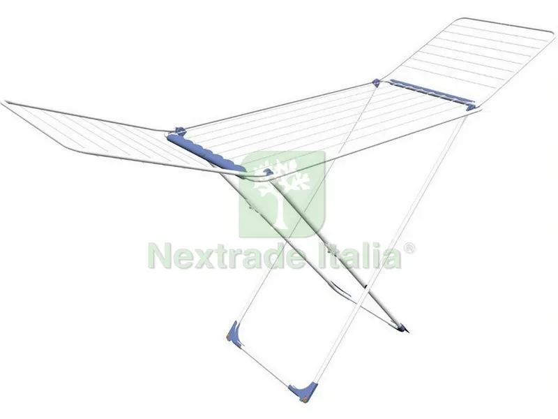 Stendibiancheria a Cavalletto TOP Super cm. 199x55x93 h Stenditura mt. 20 — Stendibiancheria e bucato — rif. FERX.VIT49332 Stendibiancheria a Cavalletto TOP Super cm. 199x55x93 h Stenditura mt. 20 — Stendibiancheria e bucato — rif. FERX.VIT49332