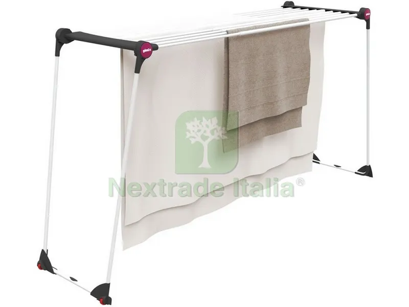 2PZ Stendibiancheria Estensibile Dinamik 20 PI+ cm. 205x55x100 h Stenditura mt. 19 — Stendibiancheria e bucato — rif. FERX.VIT49691