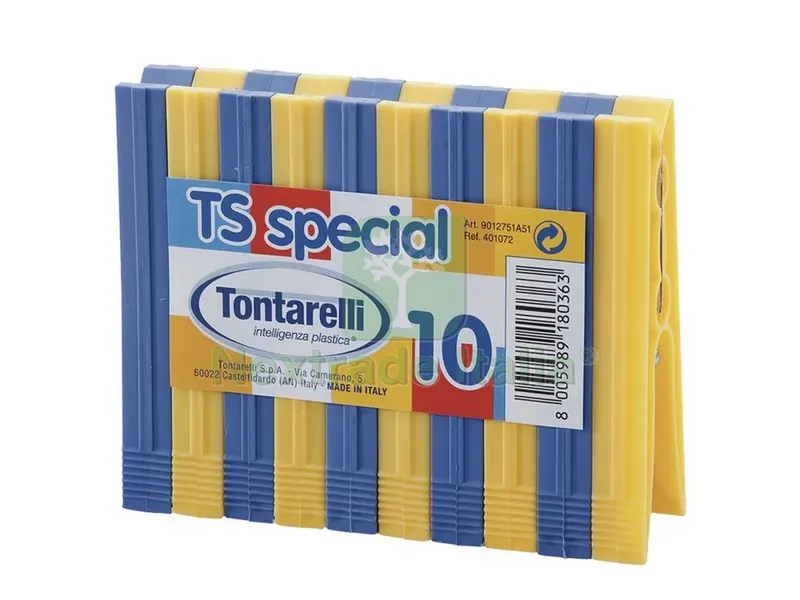 40CF Pinze per Bucato TS Special stecca 10 pz. — Pinze e tronchesi — rif. FERX.VIT49067 40CF Pinze per Bucato TS Special stecca 10 pz. — Pinze e tronchesi — rif. FERX.VIT49067