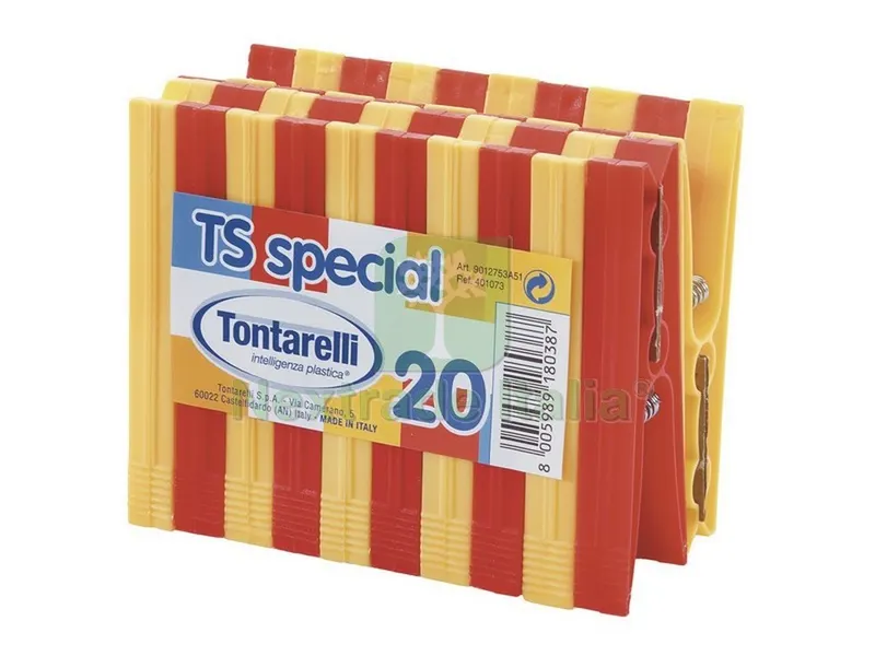 20CF Pinze per Bucato TS Special 2 stecche da 10 pz. — Pinze e tronchesi — rif. FERX.VIT49068 20CF Pinze per Bucato TS Special 2 stecche da 10 pz. — Pinze e tronchesi — rif. FERX.VIT49068