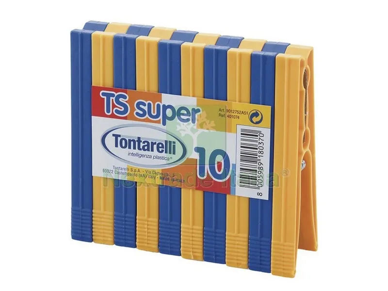 26CF Pinze per Bucato TS Super stecca 10 pz. — Pinze e tronchesi — rif. FERX.VIT49066 26CF Pinze per Bucato TS Super stecca 10 pz. — Pinze e tronchesi — rif. FERX.VIT49066