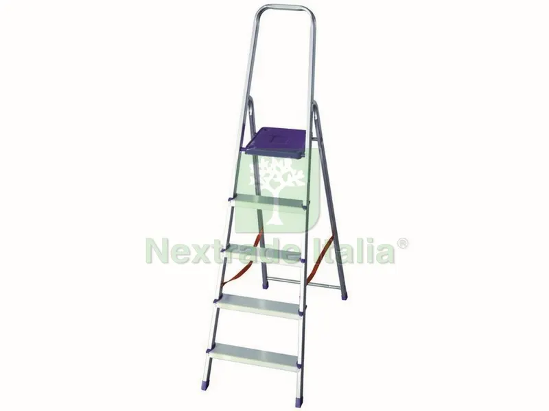SCALA IN ALLUMINIO DOMUS K100 3 gradini — Scale e sgabelli — rif. FERX.VIT47271
