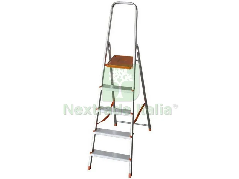 Scala in Alluminio Eurodomus Normal 6 gradini — Scale e sgabelli — rif. FERX.VIT47280
