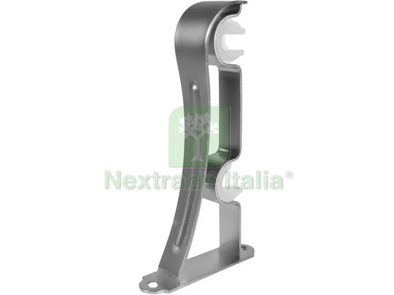 Mensola Doppia per Bastoni Ø mm. 22 col. Argento — Arredo — rif. FERX.VIT51065 Mensola Doppia per Bastoni Ø mm. 22 col. Argento — Arredo — rif. FERX.VIT51065