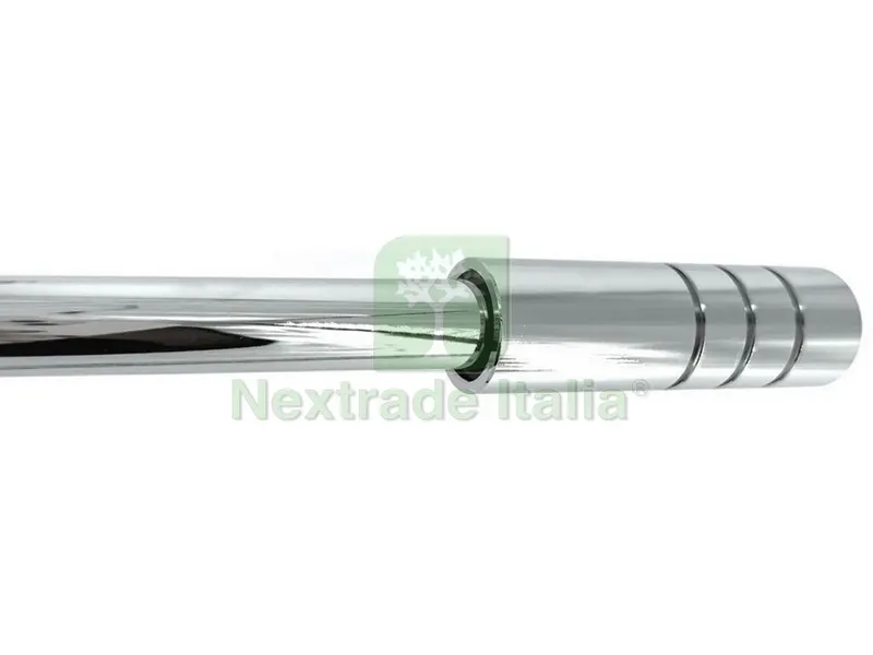 BASTONE PER TENDE DUBAI Estensibile cm. 71¸122 col. Acciaio — Casalinghi e organizzazione — rif. FERX.VIT53865 BASTONE PER TENDE DUBAI Estensibile cm. 71¸122 col. Acciaio — Casalinghi e organizzazione — rif. FERX.VIT53865