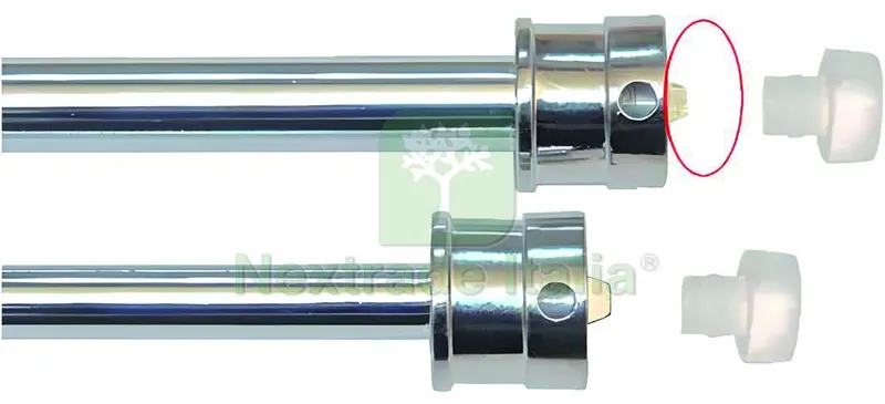 10CF Stanghetta Estensibile Universale Only ONE Col. Argento cm. 37÷63 - pz. 2 — Casalinghi e organizzazione — rif. FERX.VIT58233 10CF Stanghetta Estensibile Universale Only ONE Col. Argento cm. 37÷63 - pz. 2 — Casalinghi e organizzazione — rif. FERX.VIT58233