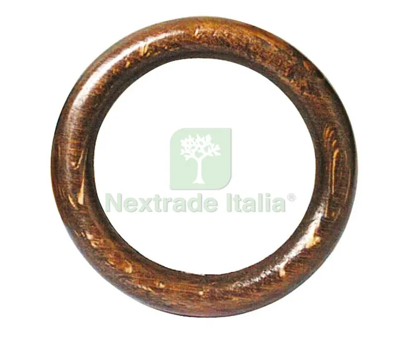 Anello per Scorritenda in Legno 100 PZ col. Noce Ø mm. 70 — Casalinghi e organizzazione — rif. FERX.VIT11061 Anello per Scorritenda in Legno 100 PZ col. Noce Ø mm. 70 — Casalinghi e organizzazione — rif. FERX.VIT11061