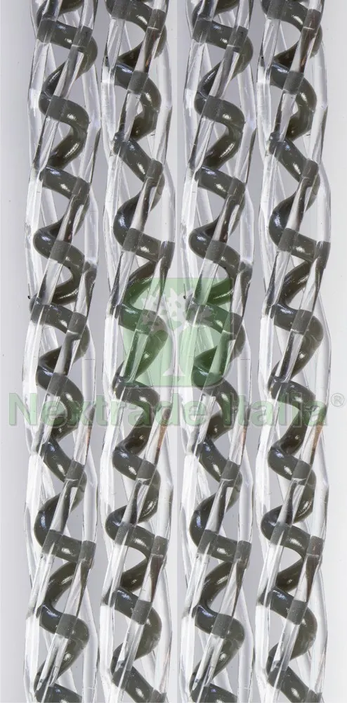 TENDA IN PVC COCO cm. 100x220 col. Cristallo/Grigio — Cristalleria e tavola — rif. FERX.VIT55644