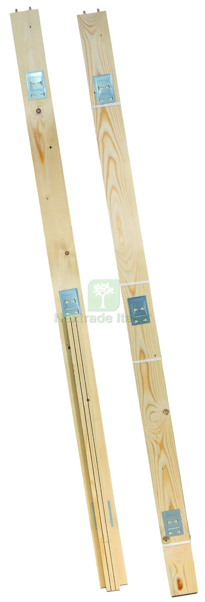 CONTROTELAIO IN LEGNO H. cm. 215 per muri spessore 12 cm. — Punte, frese e dischi — rif. FERX.VIT60096 — foto 2