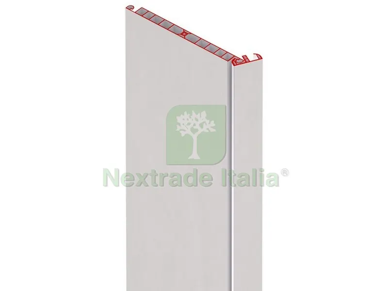 Pannello Aggiuntivo per Porta a Soffietto Monica col. Bianco cm. 214 h — Ferramenta porte e finestre — rif. FERX.VIT52805 Pannello Aggiuntivo per Porta a Soffietto Monica col. Bianco cm. 214 h — Ferramenta porte e finestre — rif. FERX.VIT52805