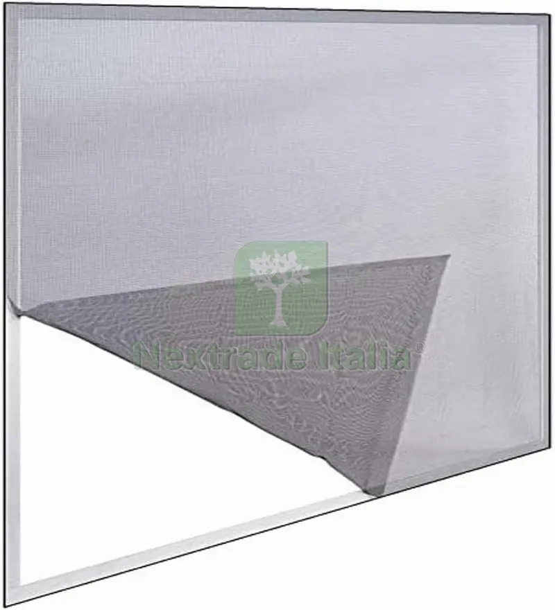 20PZ ZANZARIERA A STRAPPO PER FINESTRA cm. 150x180 col. Grigio — Tende e zanzariere — rif. FERX.VIT46083 20PZ ZANZARIERA A STRAPPO PER FINESTRA cm. 150x180 col. Grigio — Tende e zanzariere — rif. FERX.VIT46083
