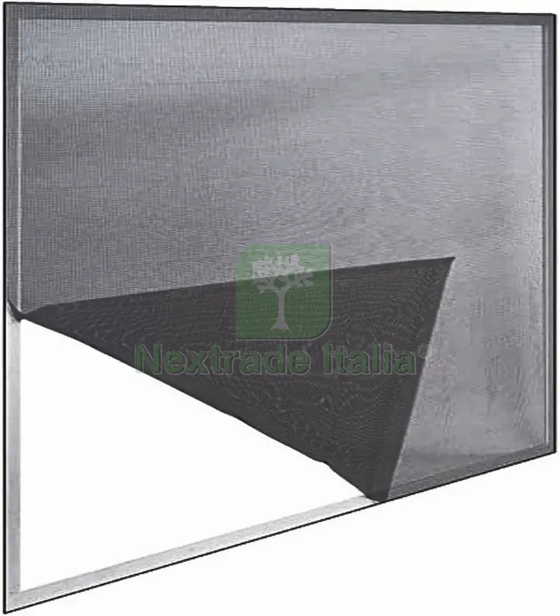 20PZ ZANZARIERA A STRAPPO PER FINESTRA cm. 150x180 col. Nero — Tende e zanzariere — rif. FERX.VIT30434 20PZ ZANZARIERA A STRAPPO PER FINESTRA cm. 150x180 col. Nero — Tende e zanzariere — rif. FERX.VIT30434
