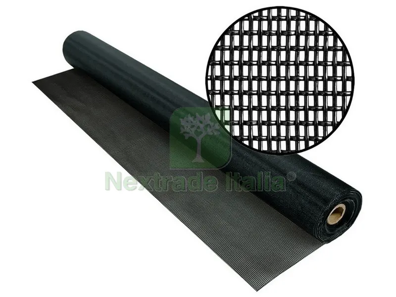 ZANZARIERA A ROTOLO IN POLIESTERE/PVC PETSCREEN MT.30,5 col.Nero maglia mm. 91,44 — Tende e zanzariere — rif. FERX.VIT49742