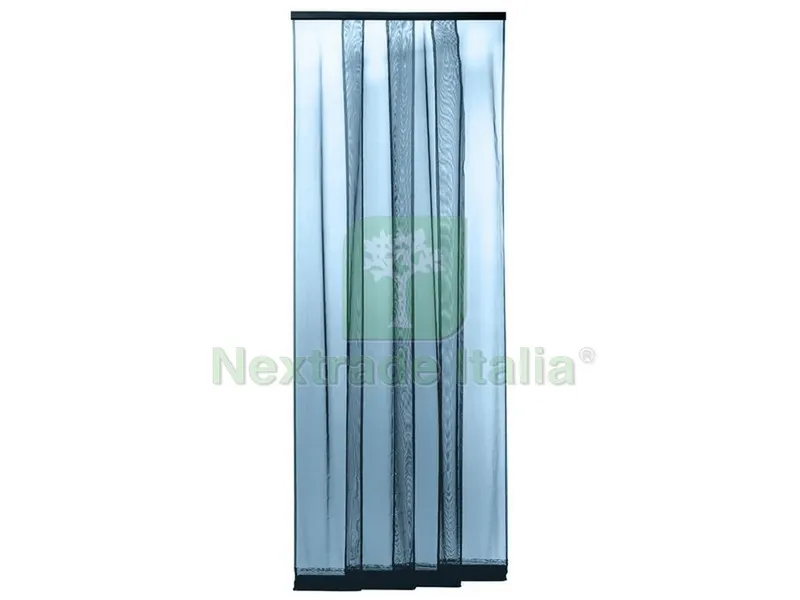 ZANZARIERA A PANNELLI ECCO STRIP cm. 140x240 col. Grigio — Tende e zanzariere — rif. FERX.VIT58755 ZANZARIERA A PANNELLI ECCO STRIP cm. 140x240 col. Grigio — Tende e zanzariere — rif. FERX.VIT58755