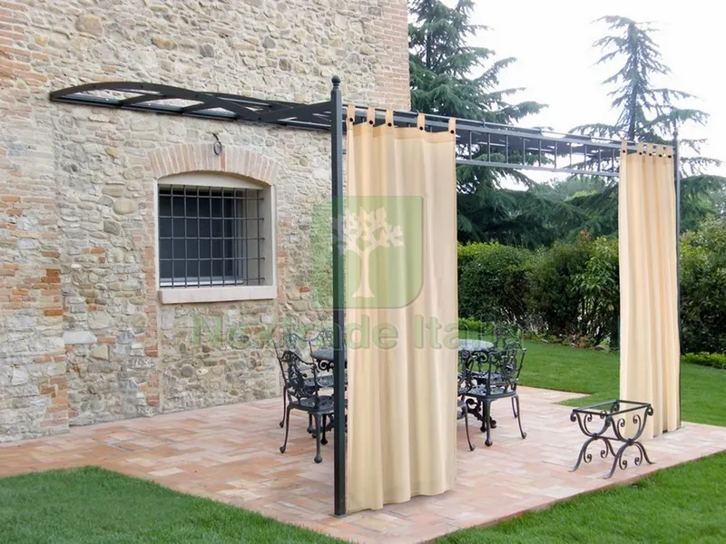 TENDA GAZEBO CON BRETELLE CON BOTTONI cm. 160x270 — Protezioni corpo — rif. FERX.VIT46508 TENDA GAZEBO CON BRETELLE CON BOTTONI cm. 160x270 — Protezioni corpo — rif. FERX.VIT46508