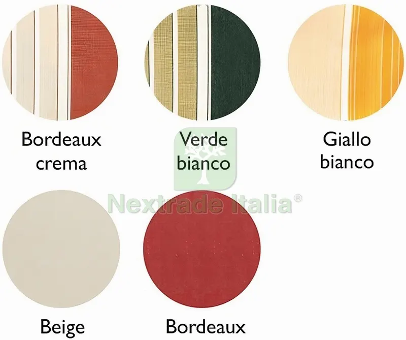 TENDA DA SOLE AVVOLGIBILE A BARRA QUADRA cm. 300x200 col. Bordeaux/Crema — Tende e zanzariere — rif. FERX.VIT56167 — foto 3 TENDA DA SOLE AVVOLGIBILE A BARRA QUADRA cm. 300x200 col. Bordeaux/Crema — Tende e zanzariere — rif. FERX.VIT56167 — foto 3