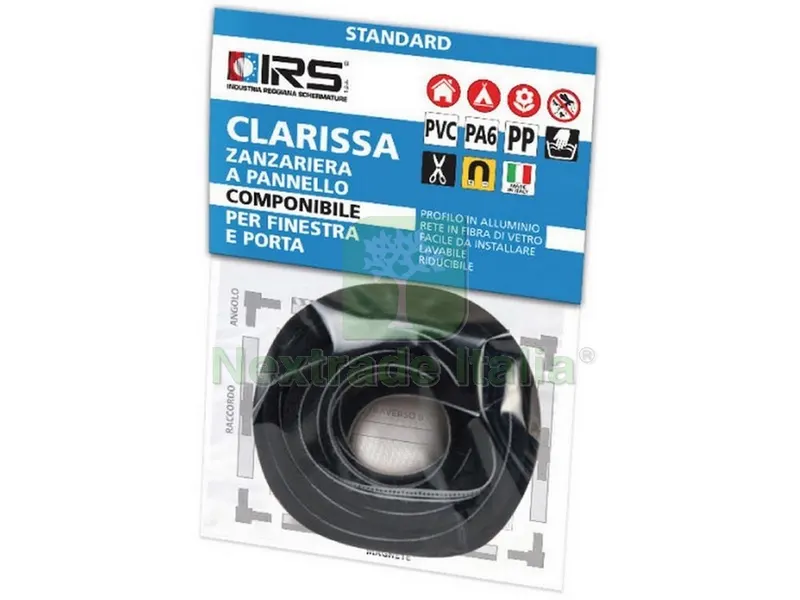 SPAZZOLINO PER PROFILO ZANZARIERA CLARISSA mt. 5 — Tende e zanzariere — rif. FERX.VIT53780 SPAZZOLINO PER PROFILO ZANZARIERA CLARISSA mt. 5 — Tende e zanzariere — rif. FERX.VIT53780
