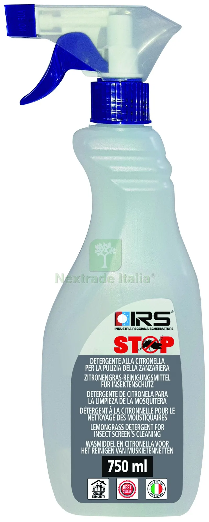 12PZ Detergente Spray per Pulizia Zanzariera Alvaro Spray 750 alla citronella ml. 750 — Tende e zanzariere — rif. FERX.VIT58761 12PZ Detergente Spray per Pulizia Zanzariera Alvaro Spray 750 alla citronella ml. 750 — Tende e zanzariere — rif. FERX.VIT58761