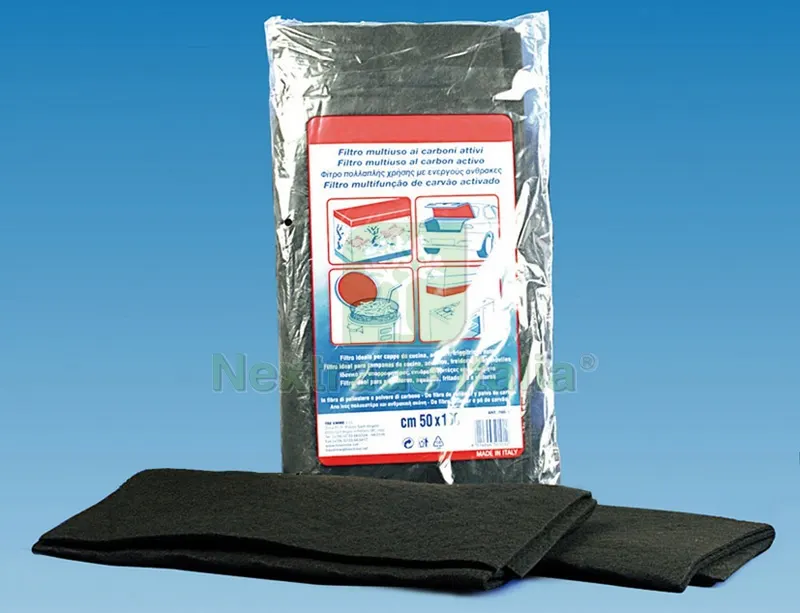 FILTRO PER CAPPA AI CARBONI ATTIVI cm. 50x100 — Protezioni corpo — rif. FERX.VIT25243 FILTRO PER CAPPA AI CARBONI ATTIVI cm. 50x100 — Protezioni corpo — rif. FERX.VIT25243