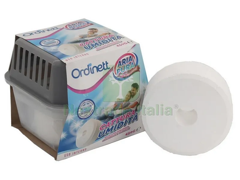 12PZ Gi= Style Ordinett DEUMIDIFICATORE + PASTIGLIA 450 GRAMMI — Climatizzazione — rif. FERX.VIT51689 12PZ Gi= Style Ordinett DEUMIDIFICATORE + PASTIGLIA 450 GRAMMI — Climatizzazione — rif. FERX.VIT51689