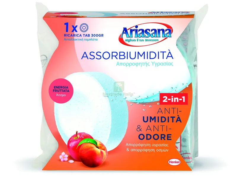 12PZ RICARICA ARIASANA TAB MICRO 300 gr. Frutta energizing — Protezione piante e sementi — rif. FERX.VIT58803