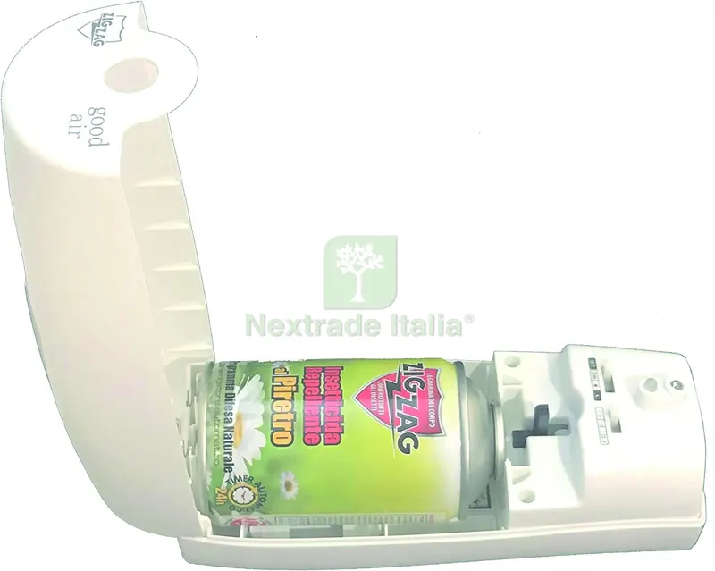 DISPENSER AUTOMATICO PER PROFUMATORI E INSETTICIDI (per bombole ml. 250) — Accessori bagno — rif. FERX.VIT57323 — foto 2 DISPENSER AUTOMATICO PER PROFUMATORI E INSETTICIDI (per bombole ml. 250) — Accessori bagno — rif. FERX.VIT57323 — foto 2