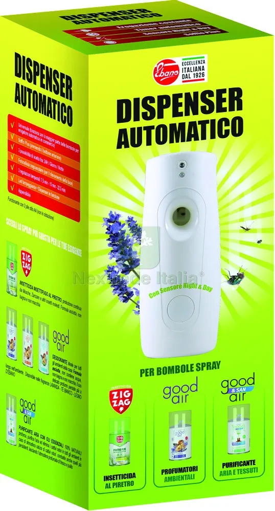 DISPENSER AUTOMATICO PER PROFUMATORI E INSETTICIDI (per bombole ml. 250) — Accessori bagno — rif. FERX.VIT57323 — foto 3 DISPENSER AUTOMATICO PER PROFUMATORI E INSETTICIDI (per bombole ml. 250) — Accessori bagno — rif. FERX.VIT57323 — foto 3