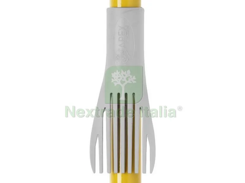 SCOPA ANTIURTO DELICATA CON MANICO TELESCOPICO — Pennelli e rulli — rif. FERX.VIT53312 — foto 3