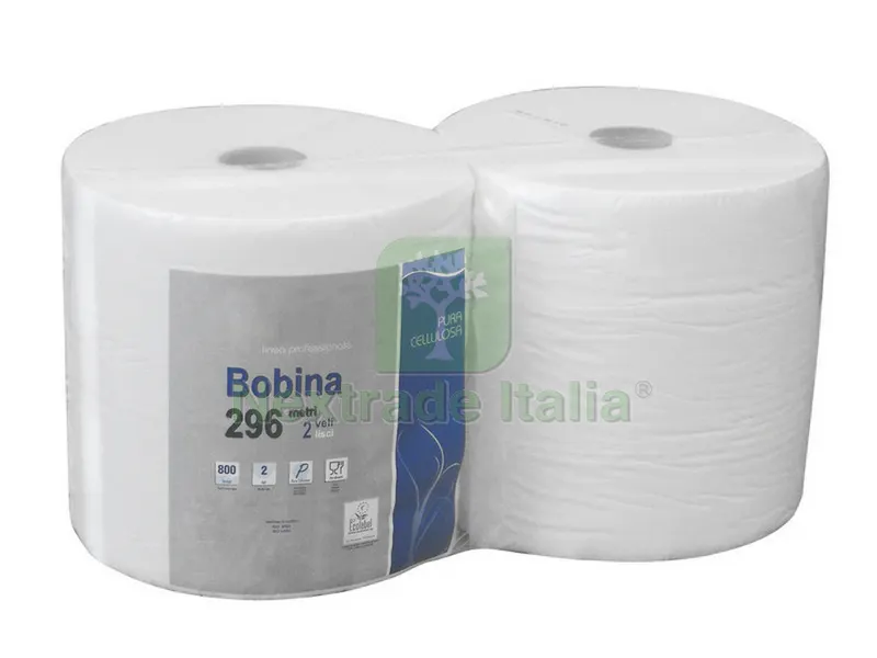 2RT CARTA CELLULOSA LISCIA 2 PZ. mt. 296 (per rotolo) 800 strappi — Punte, frese e dischi — rif. FERX.VIT39140 2RT CARTA CELLULOSA LISCIA 2 PZ. mt. 296 (per rotolo) 800 strappi — Punte, frese e dischi — rif. FERX.VIT39140