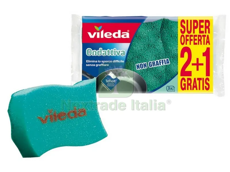 28CF Spugna Ondattiva Milleusi 2+1 PZ. — Casalinghi e organizzazione — rif. FERX.VIT43325