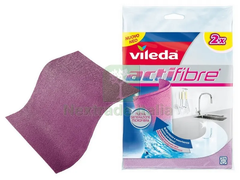 24CF Panno Multiuso Actifibre PZ. 2 cm. 29x29 — Casalinghi e organizzazione — rif. FERX.VIT43202 24CF Panno Multiuso Actifibre PZ. 2 cm. 29x29 — Casalinghi e organizzazione — rif. FERX.VIT43202
