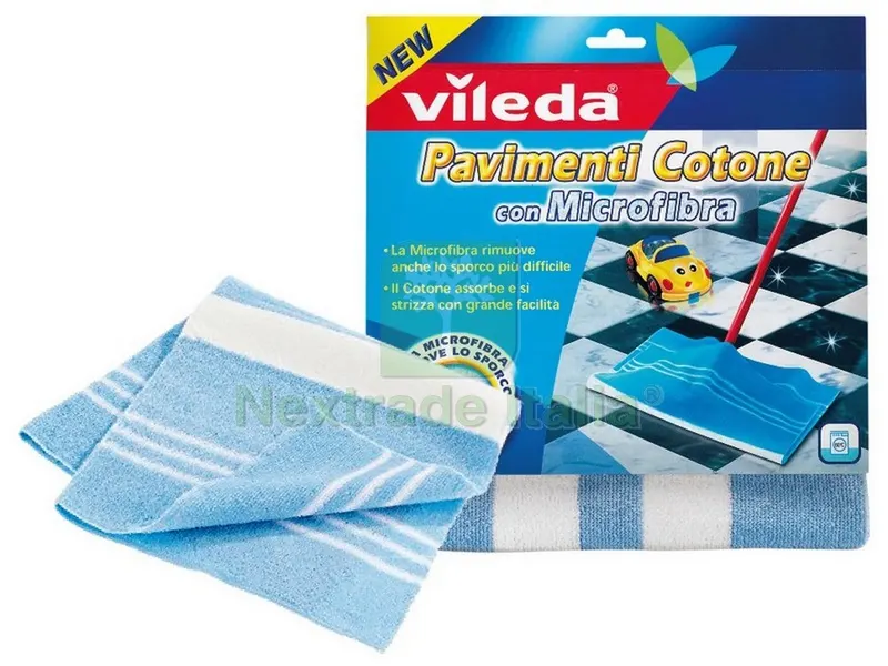 15PZ Panno Pavimenti Cotone/Microfibra cm. 50x50 — Casalinghi e organizzazione — rif. FERX.VIT43173 15PZ Panno Pavimenti Cotone/Microfibra cm. 50x50 — Casalinghi e organizzazione — rif. FERX.VIT43173