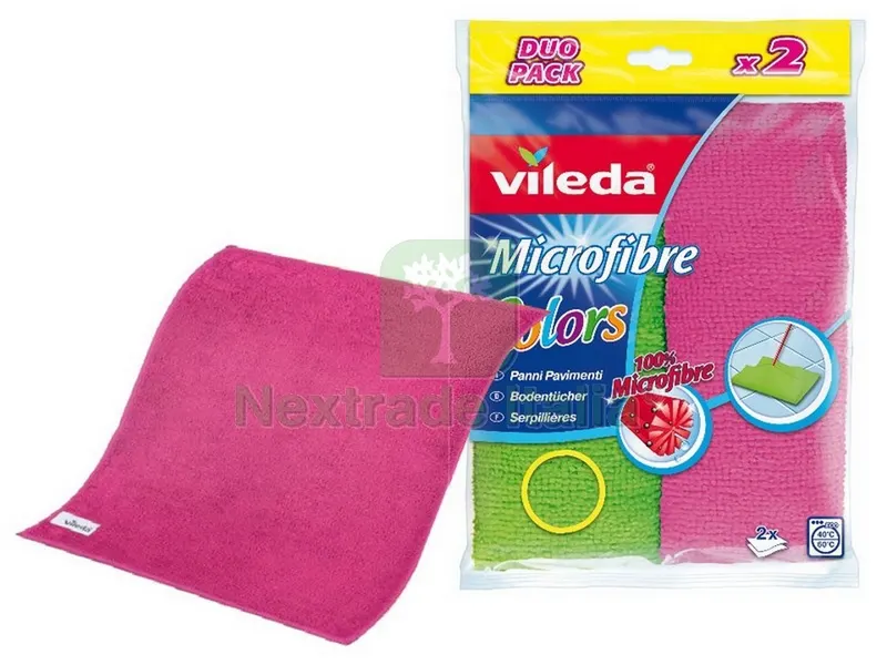 12CF Panno Pavimenti Microfibre Colors PZ. 2 cm. 40x50 — Casalinghi e organizzazione — rif. FERX.VIT43174