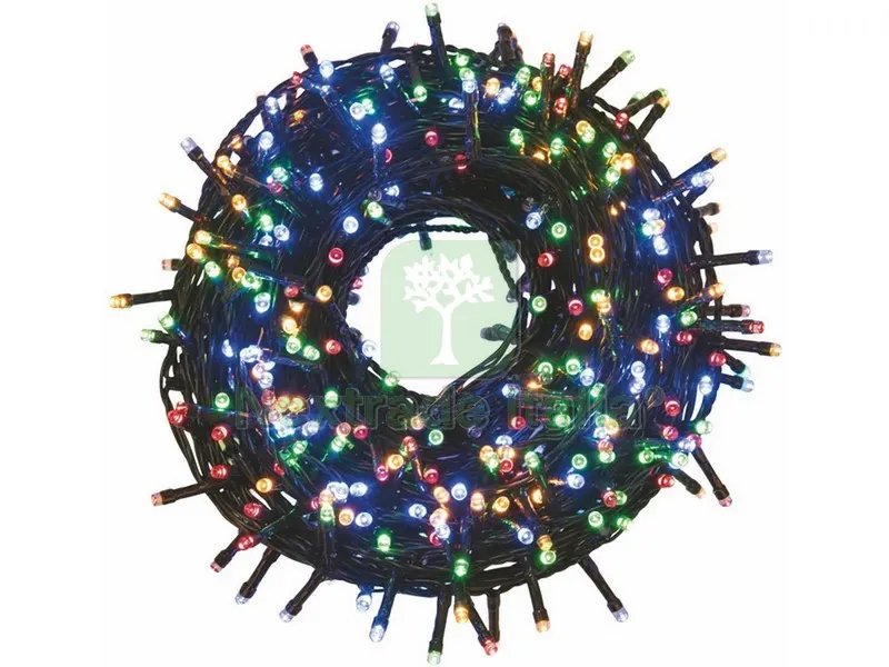 Luci di Natale per Interno ED Esterno Multicolor 300 led cavo luci 13,5 mt. — Decorazioni natalizie — rif. FERX.VIT54768 Luci di Natale per Interno ED Esterno Multicolor 300 led cavo luci 13,5 mt. — Decorazioni natalizie — rif. FERX.VIT54768