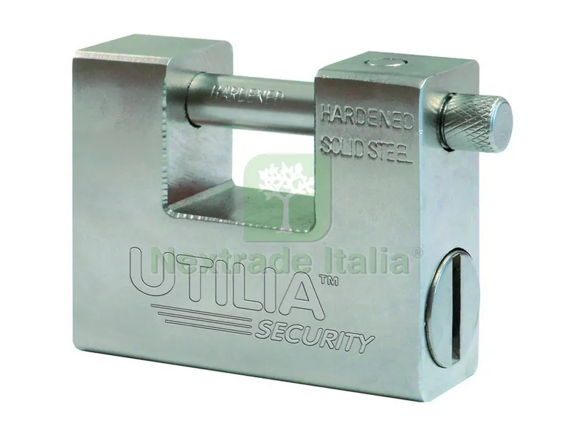 6PZ LUCCHETTO ANTISCASSO MONOBLOCCO mm. 94 — Lucchetti e catene — rif. FERX.VIT39361 6PZ LUCCHETTO ANTISCASSO MONOBLOCCO mm. 94 — Lucchetti e catene — rif. FERX.VIT39361