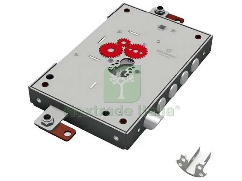 Serratura Triplice per Porte Blindate SX Reversibile interasse mm.37 Art. 2 — Serrature e cilindri — rif. FERX.VIT55205