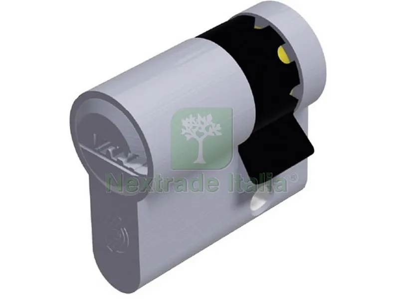 Mezzo Cilindro Cromo Satinato K2 3 chiavi mm. 40 (30+10) — Serrature e cilindri — rif. FERX.VIT55133 Mezzo Cilindro Cromo Satinato K2 3 chiavi mm. 40 (30+10) — Serrature e cilindri — rif. FERX.VIT55133
