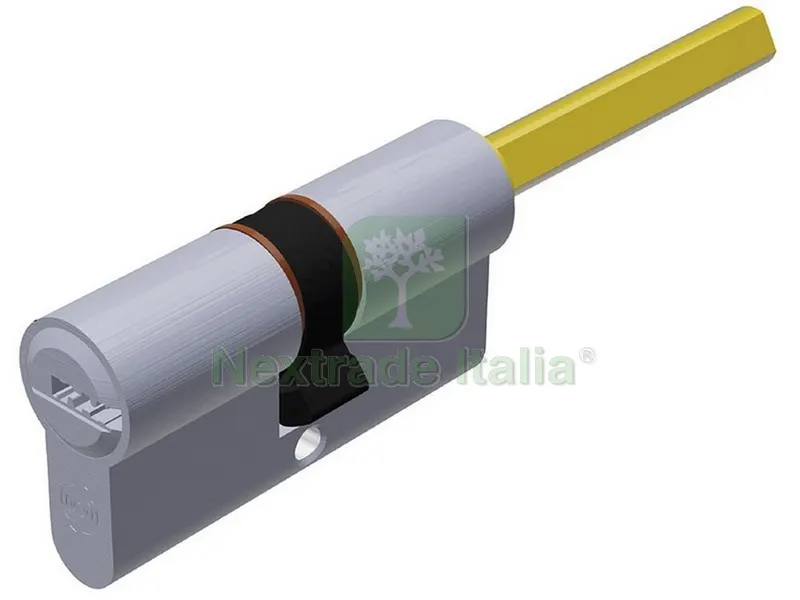 CILINDRO CROMO SATINATO EVOK1 CON CODOLO 5 chiavi mm. 75 (30+45) — Serrature e cilindri — rif. FERX.VIT55143 CILINDRO CROMO SATINATO EVOK1 CON CODOLO 5 chiavi mm. 75 (30+45) — Serrature e cilindri — rif. FERX.VIT55143