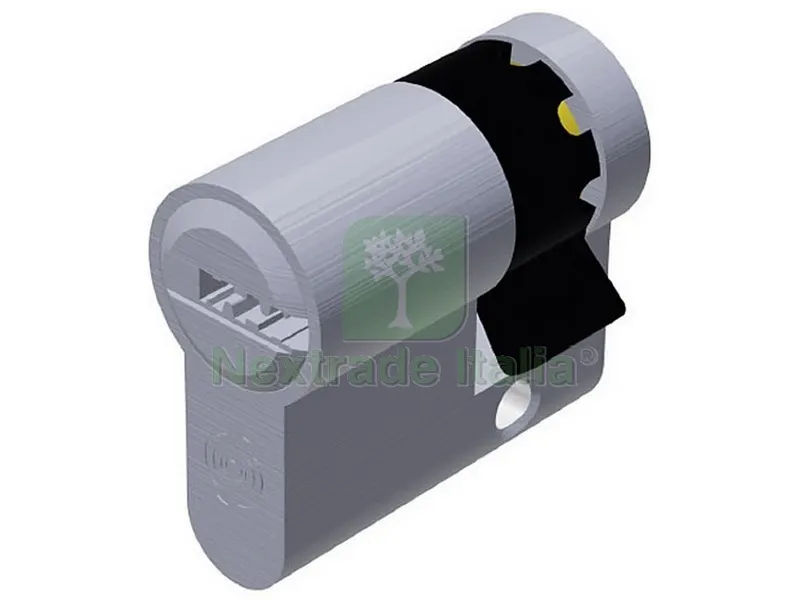 Mezzo Cilindro Cromo Satinato EVOK1 KA 1 chiave mm. 40 (30+10) — Serrature e cilindri — rif. FERX.VIT55138 Mezzo Cilindro Cromo Satinato EVOK1 KA 1 chiave mm. 40 (30+10) — Serrature e cilindri — rif. FERX.VIT55138