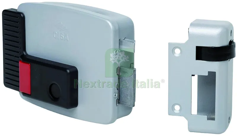 Cisa ELETTROSERRATURA LEGNO APPL. PULS/INT+ S Art. 11610602N7 entrata regolabile mm.50-80 SX — Serrature e cilindri — rif. FERX.VIT58495
