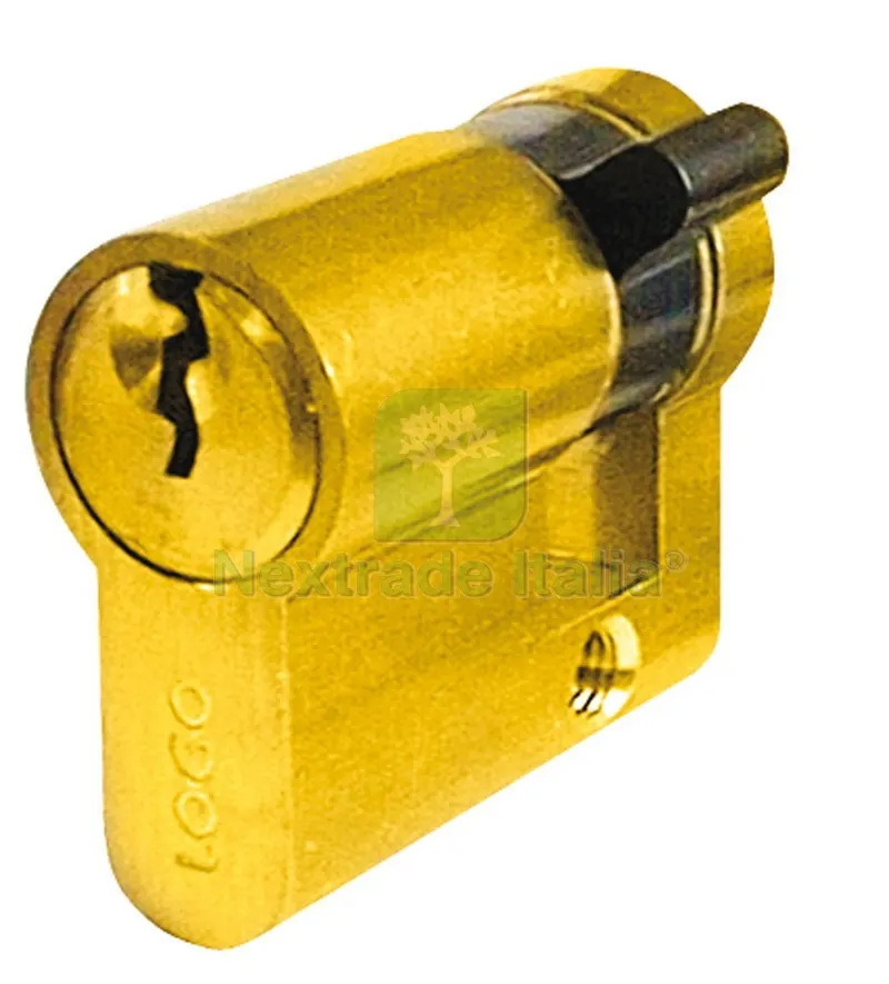 Cilindro Logo Sagomato Monoprofilo Art. 08031 mm. 39,5 (24,5-10-5) — Serrature e cilindri — rif. FERX.VIT10346