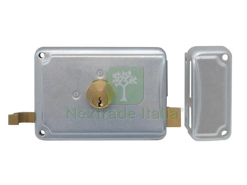 SERRATURA FERRO APPLICARE 2M+S ZINCATA ART. P27 E.50 SX — Serrature e cilindri — rif. FERX.VIT41614 SERRATURA FERRO APPLICARE 2M+S ZINCATA ART. P27 E.50 SX — Serrature e cilindri — rif. FERX.VIT41614