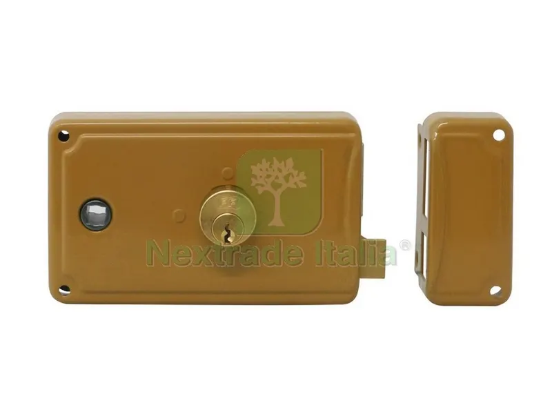 Serratura Legno Applicare 3M+S CIL/STAC. ART. P33 E.60 DX — Serrature e cilindri — rif. FERX.VIT42098