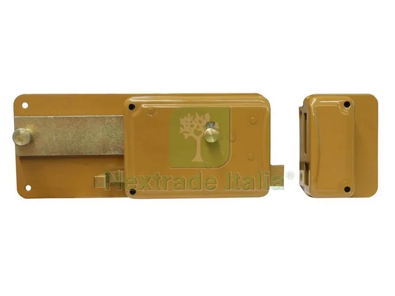 2PZ Ferroglietto Serratura Legno Applicare 6 M.+S. CIL/Staccato ART. P65 E.60 — Serrature e cilindri — rif. FERX.VIT46114 2PZ Ferroglietto Serratura Legno Applicare 6 M.+S. CIL/Staccato ART. P65 E.60 — Serrature e cilindri — rif. FERX.VIT46114