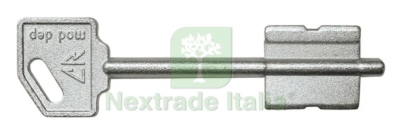 25PZ CR Chiave per Cilindro a Doppia Mappa Art. 10 mm. 116 — Serrature e cilindri — rif. FERX.VIT17177 25PZ CR Chiave per Cilindro a Doppia Mappa Art. 10 mm. 116 — Serrature e cilindri — rif. FERX.VIT17177